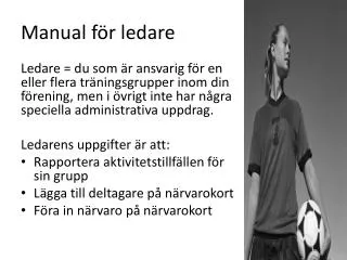 manual f r ledare