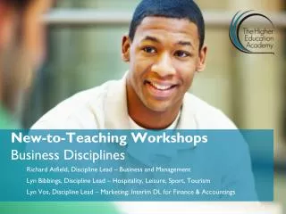 New-to-Teaching Workshops Business Disciplines
