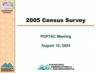 2005 Census Survey