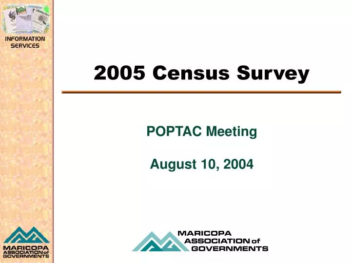 2005 census survey