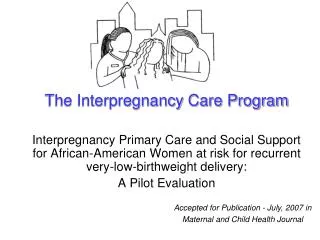 The Interpregnancy Care Program