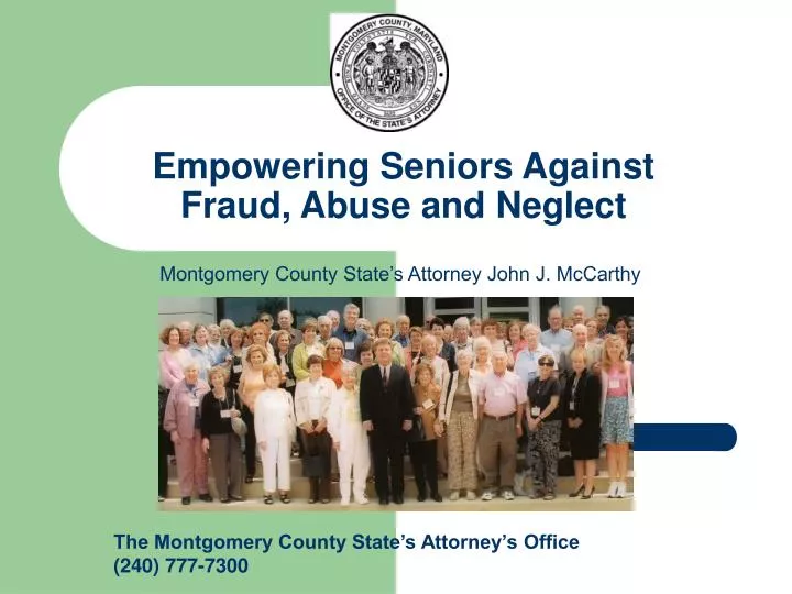 empowering seniors against fraud abuse and neglect