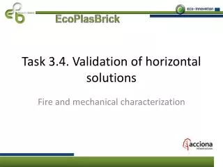 Task 3.4. Validation of horizontal solutions