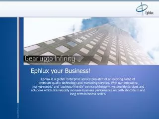 Ephlux your Business!