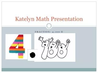 Katelyn Math Presentation