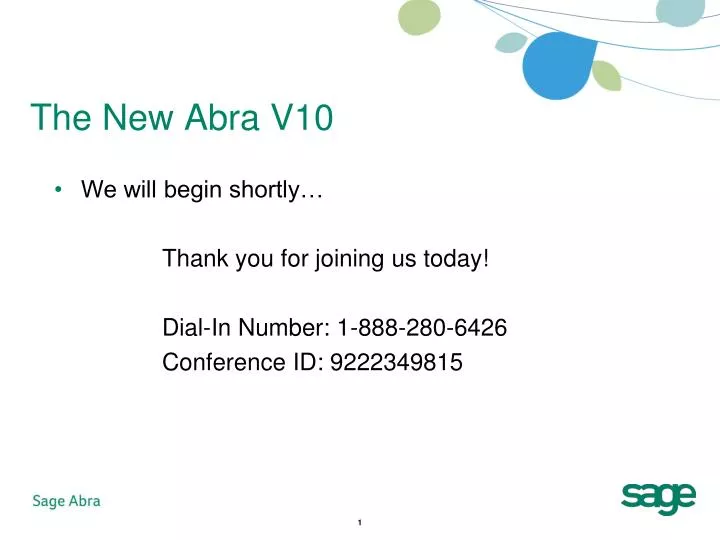 the new abra v10