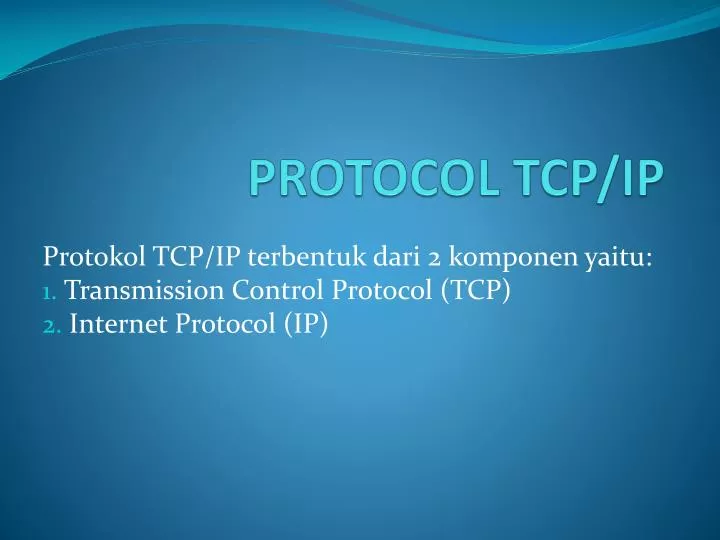 protocol tcp ip