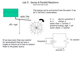 Lab 3: Series &amp; Parallel Resistors Only 9 more labs to go!!