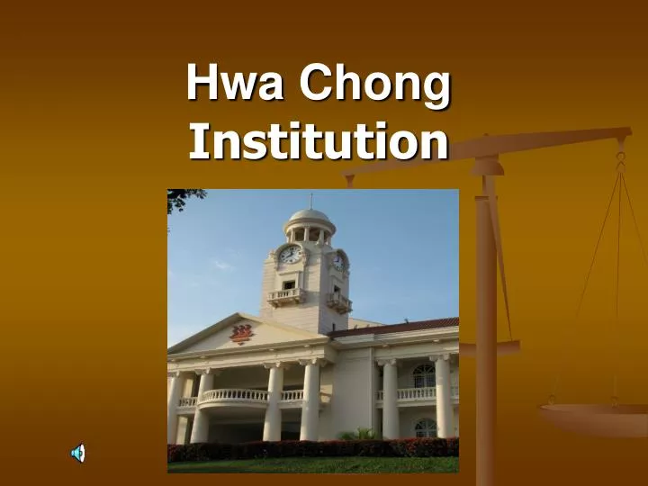 hwa chong institution