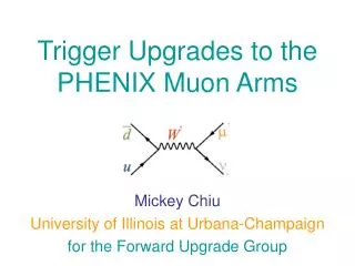 Trigger Upgrades to the PHENIX Muon Arms