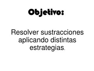 objetivo