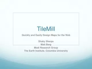 TileMill
