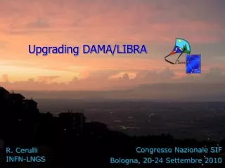 Upgrading DAMA/LIBRA