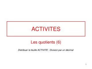 activites
