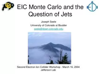 EIC Monte Carlo and the Question of Jets