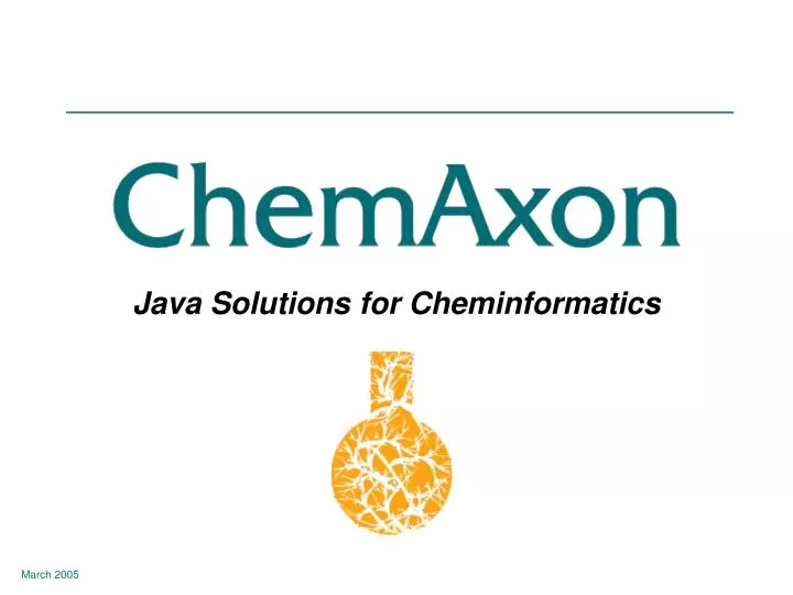 java solutions for cheminformatics