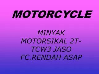 motorcycle