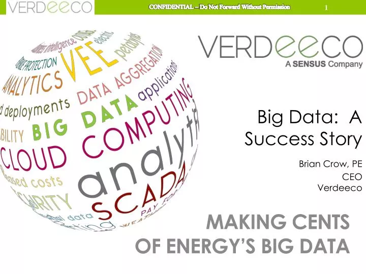 making cents of energy s big data