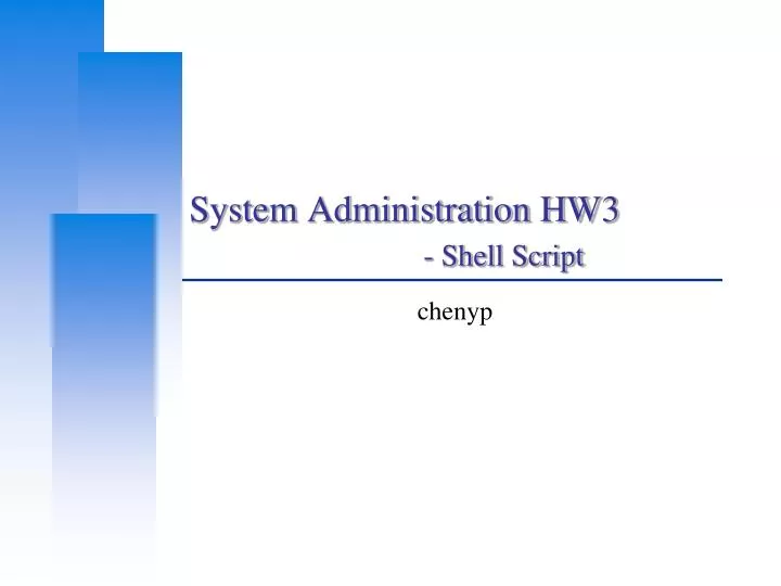 system administration hw3 shell script