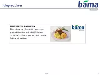 juleprodukter