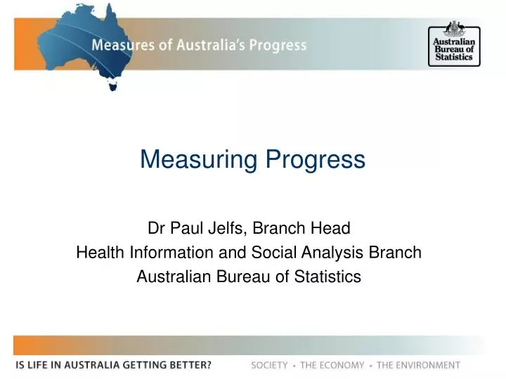 measuring progress