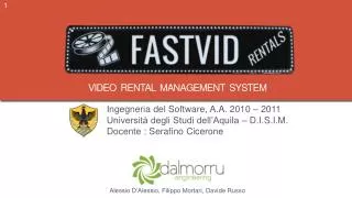 video rental management system