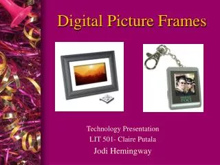 Digital Picture Frames