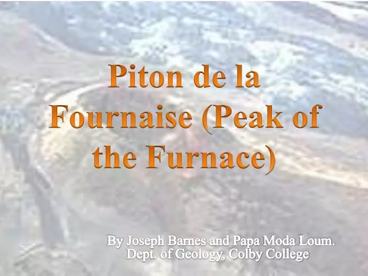 piton de la fournaise peak of the furnace