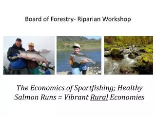 Board of Forestry- Riparian Workshop