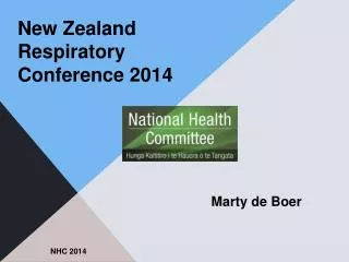 New Zealand Respiratory Conference 2014