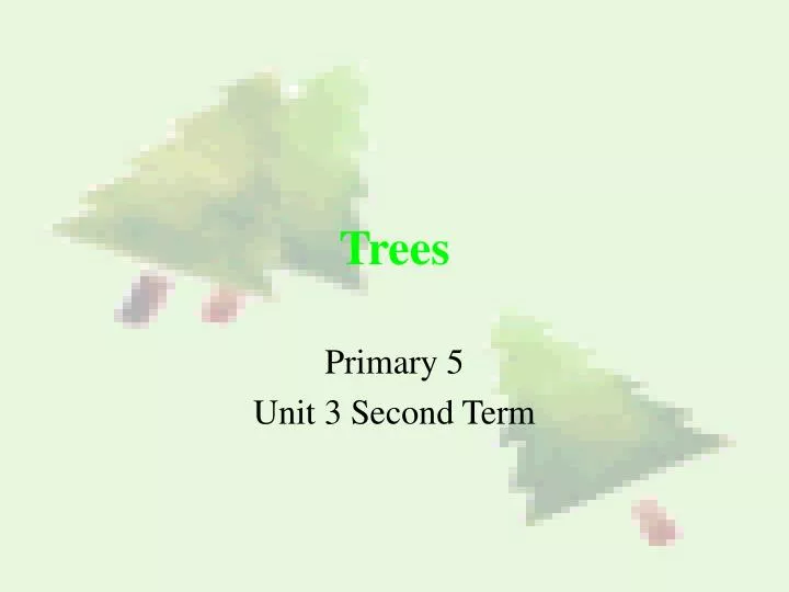 trees