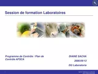 session de formation laboratoires