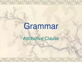 grammar