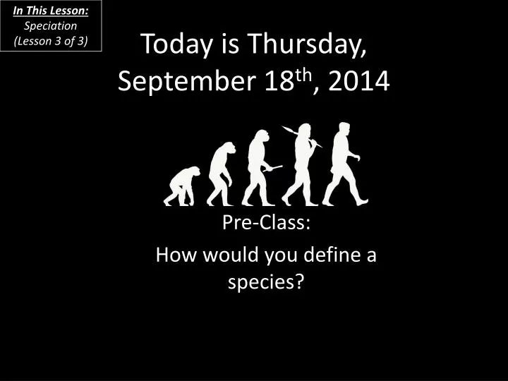 today is thursday september 18 th 2014