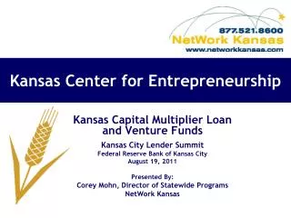 Kansas Center for Entrepreneurship