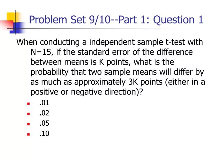 problem set 9 10 part 1 question 1