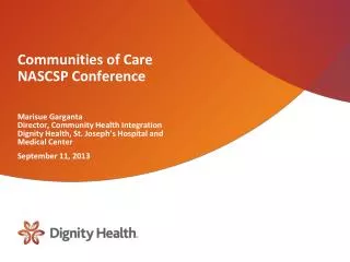 Communities of Care NASCSP Conference