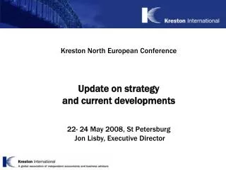 Kreston North European Conference