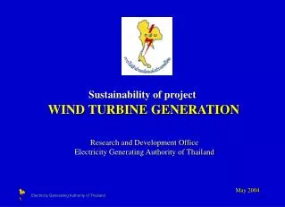 Sustainability of project WIND TURBINE GENERATION