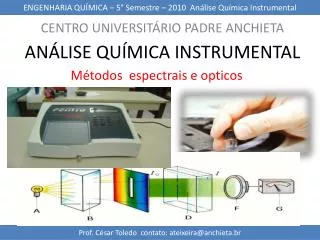 an lise qu mica instrumental