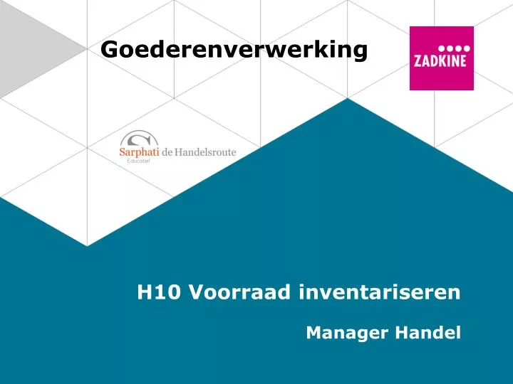 goederenverwerking