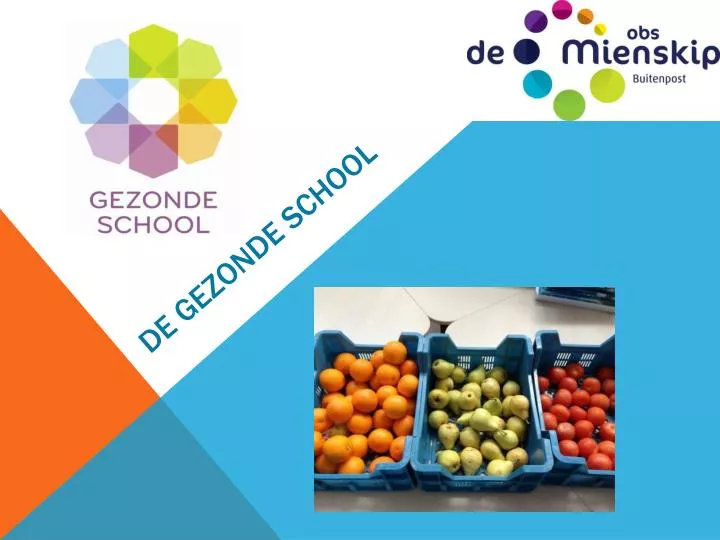 de gezonde school