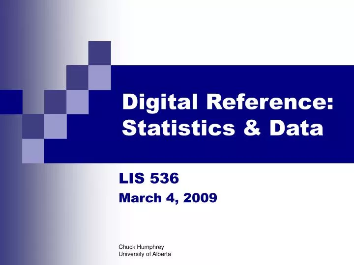 digital reference statistics data