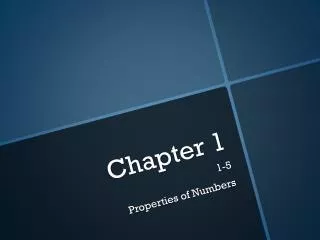 Chapter 1