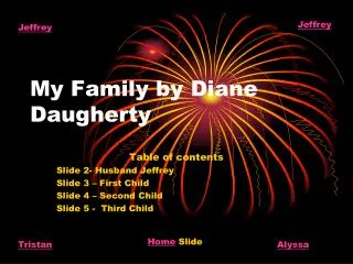 My Family by Diane Daugherty