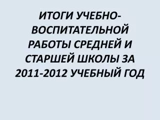 2011 2012