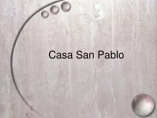 Casa San Pablo