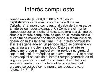 inter s compuesto