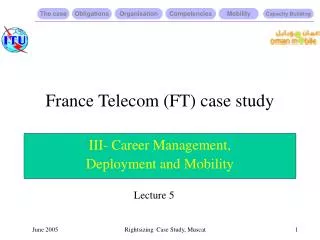 France Telecom (FT) case study