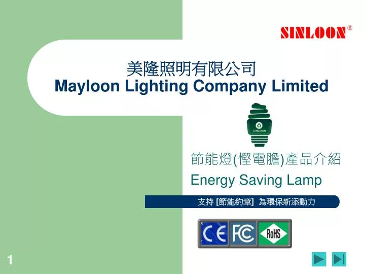 mayloon lighting company limited